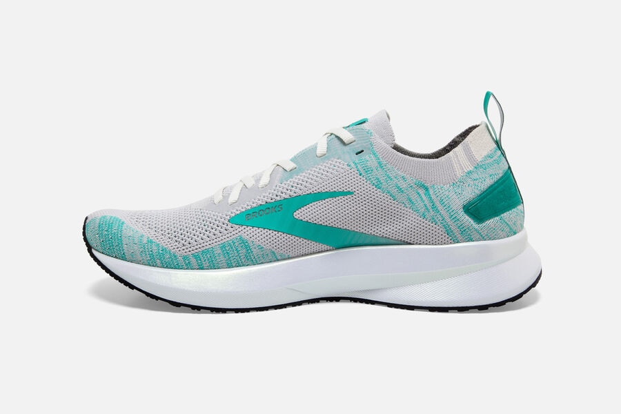 Brooks Israel Levitate 4 Road Running Shoes Womens - Grey/Turquoise - JPR-982374